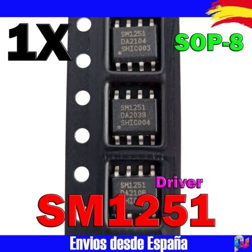 1x SM1251 SM 1251 DRIVER SOP-8 - Imagen 1 de 1