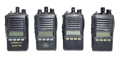 LOT OF 4- VERTEX STANDARD VX-354-G7-5 TWO WAY RADIO - SOLD AS IS -