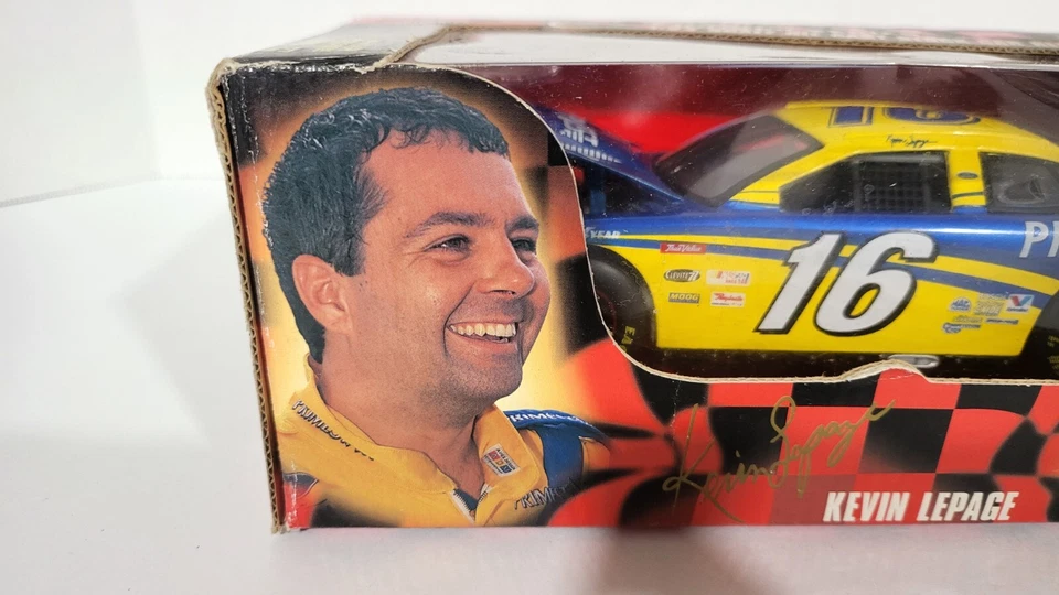 1999 Racing Champions NASCAR 1/24 BLUE Kevin Lepage Primestar Ford Taurus - Image 2 of 4