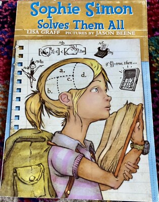 Very Good Sophie Simon Solves Them All By Lisa Graff Scholastic Illustrated Book