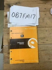 John Deere 324H 344H Loader Owner Operator Maintenance Manual OMT183945