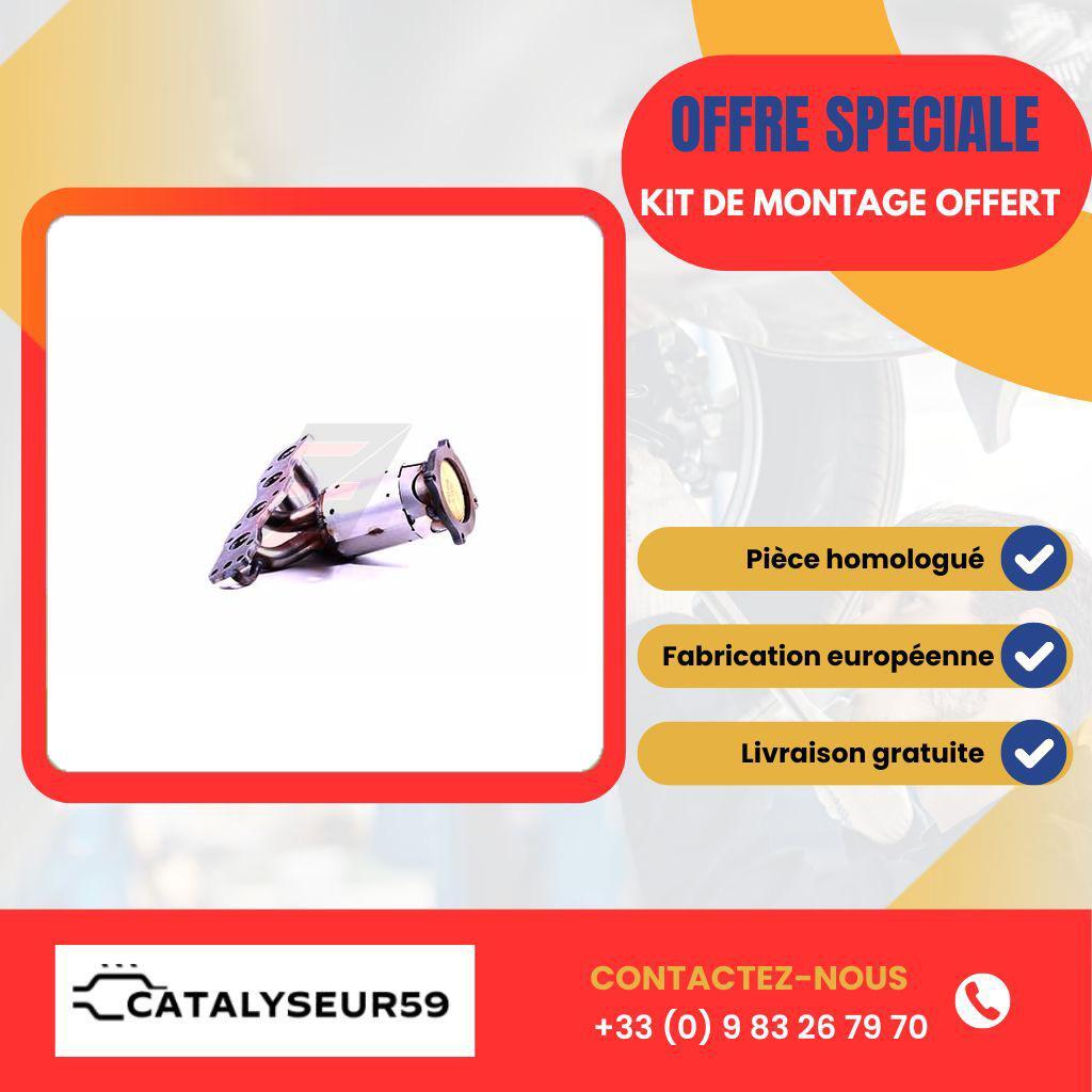 Catalyseur Suzuki Swift 1.5i 16V en acier inoxydable premium pour moteur 102 cv