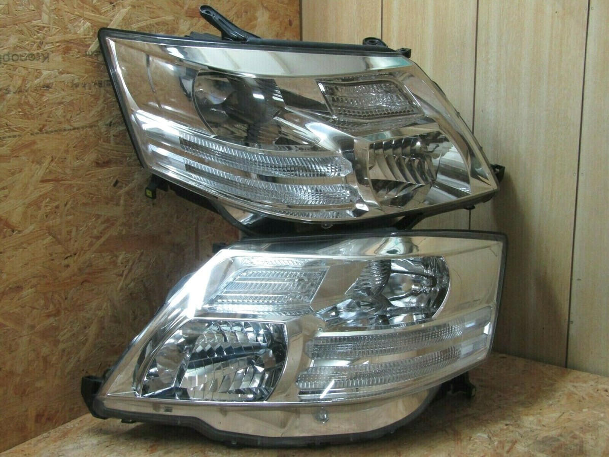 2005 2008 JDM TOYOTA ALPHARD MNH KOUKI CHROME HID HEADLIGHT SET