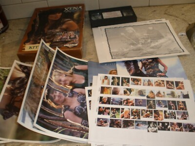 THE OFFICIAL XENA WARRIOR PRINCESS FAN CLUB KIT #4 CREATION POSTER COA PICTURES