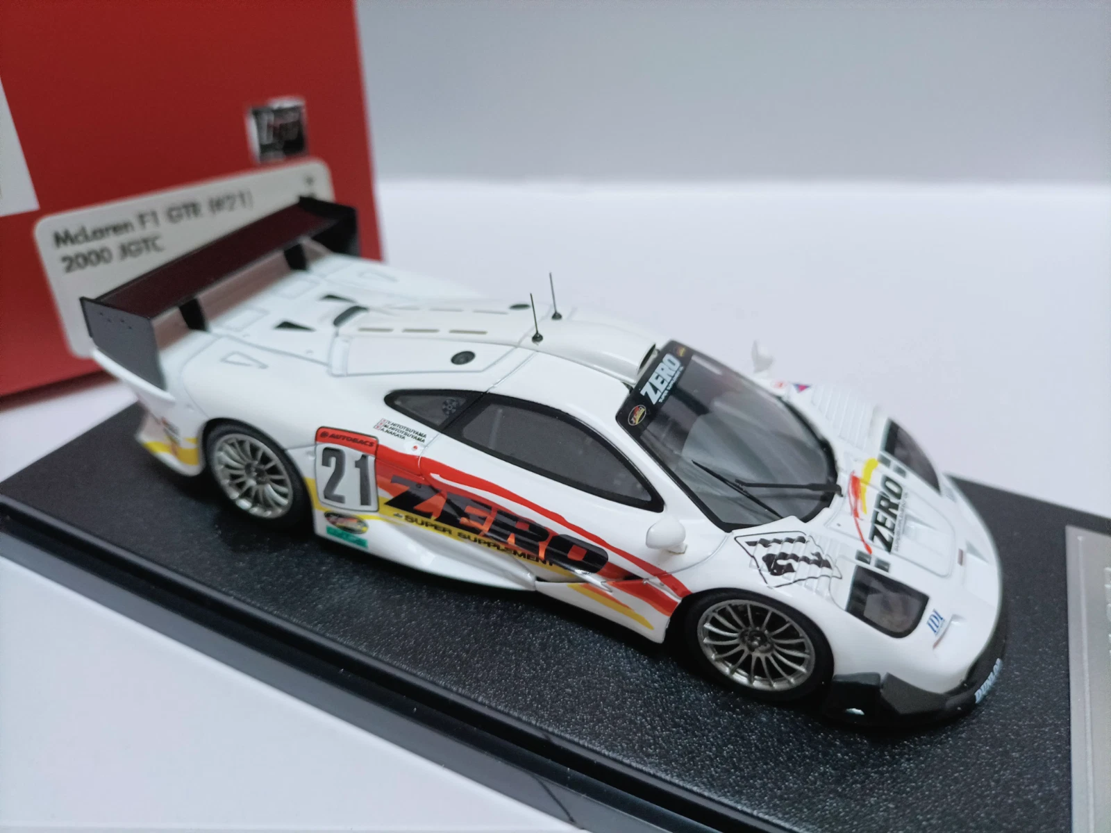 hpi 1/43 Mclaren F1 GTR #21 JGTC 2000 ZERO White | eBay