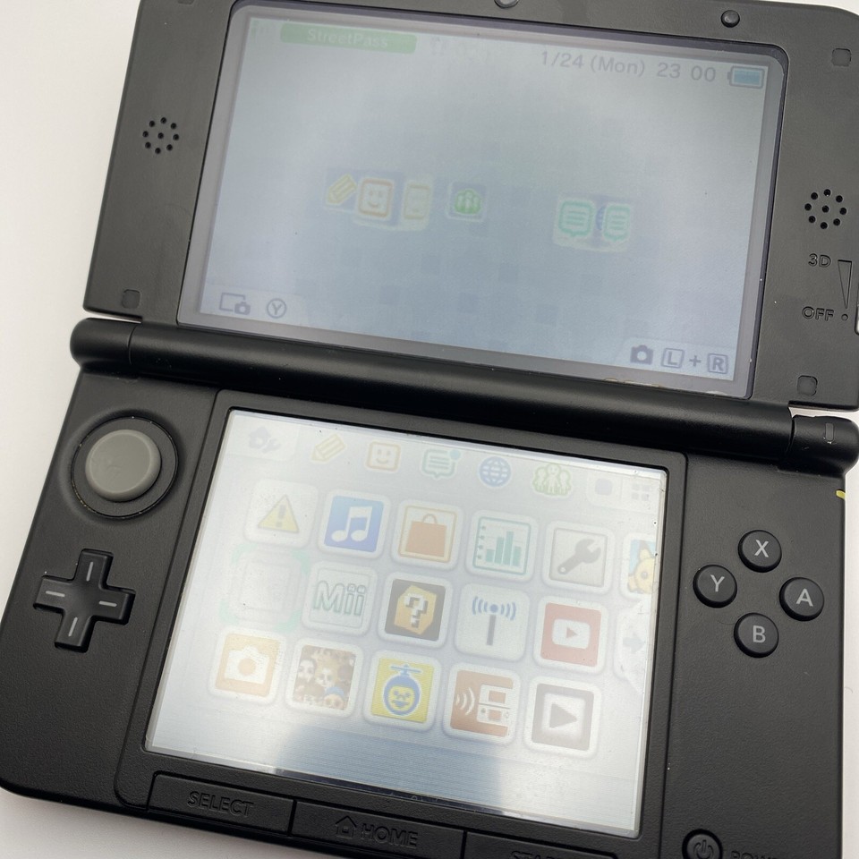 (USED) Nintendo 3DS XL Pokemon X and Y Red Console Only eBay