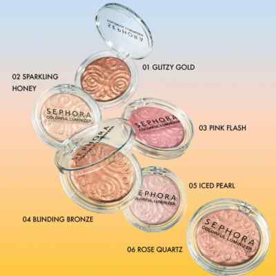 SEPHORA 日本未発売　05 03 SEPHORA Colorful Luminizer Shimmering Powder Full Size 3.5G (04
