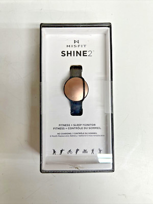 Misfit Shine 2 SH2 Rose Gold Fitness Tracker Sleep Monitor