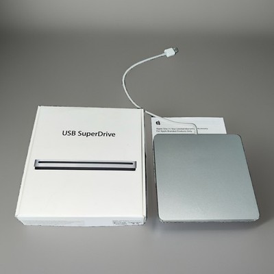 Apple USB SuperDrive A1379 MD564ZM/A External CD DVD Drive