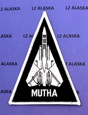US NAVY F-14 "MUTHA" TRIANGLE PATCH VF-84, VF-103 JOLLY ROGERS SQUADRONS (N11)