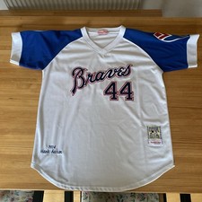 Mitchell & Ness Atlanta Braves Cooperstown Collection 1974 Hank Aaron jersey