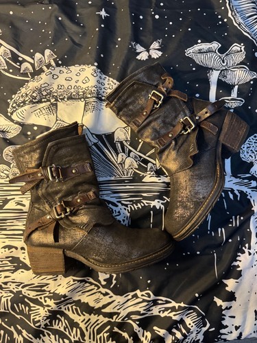 AS 98 Brown Leather Boots - size 37 / 7us women