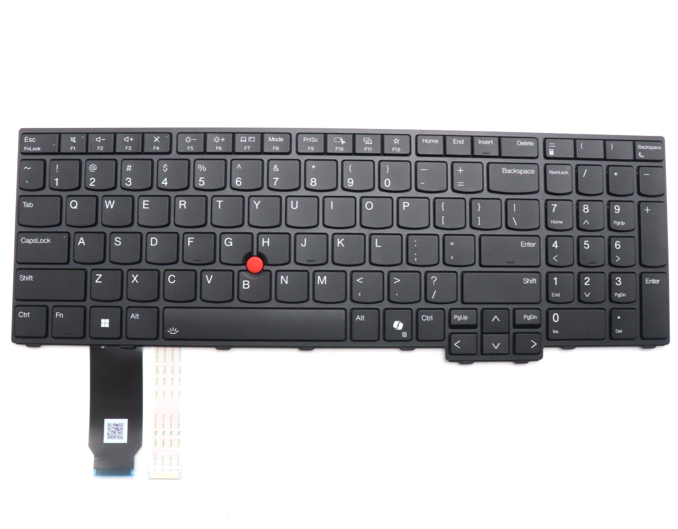 Lenovo USA English Black (Backlit) Keyboard Assembly for ThinkPad L16 Gen 1