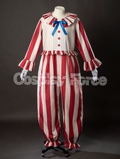 Flando Cosplay Clown Costume Men Halloween Christmas Role Play Outfit