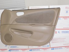 1998-2002 Toyota Corolla Passenger Right Rh Door Panel Tan Power Windows Oem