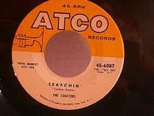 The Coasters,Atco 6087,"Searchin'"US,7" 45,1957 classic R&B, Mint-