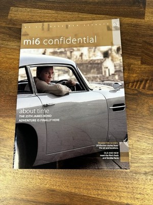 MI6 Confidential Magazine 007 James Bond Issue #62 Daniel Craig Brand New