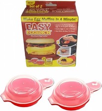 Microwave Egg Muffin Breakfast Sandwich Cooker Make Egg In 1 Minute Kitchen Tool