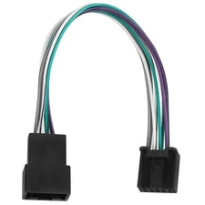 RED WOLF Add AMP Amplifier Subwoofer Speaker Wiring T-Harness Radio Stereo Pl...