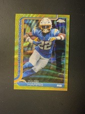 Najee Harris Topps Chrome Football 2025 Gold Wave Refractor /275 #161 ColorMatch