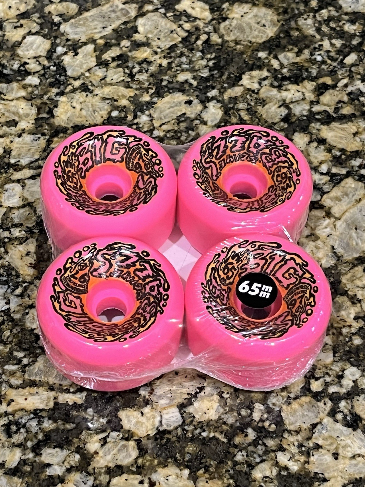 Wheels 65mm 92a Pink