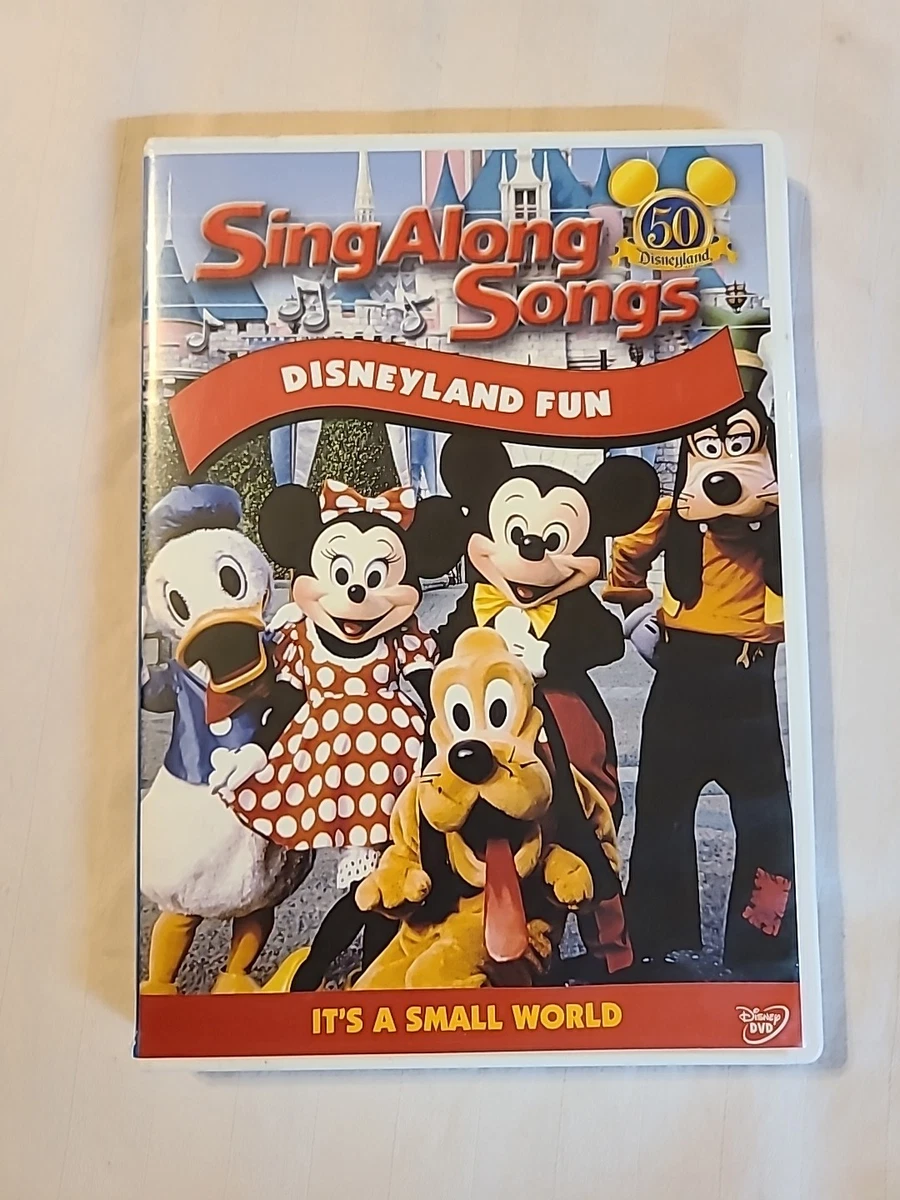 DVD《ディズニーWorld of English Sing along!1-4》 4本セット 中古