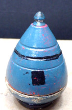 Early,Vintage, Toy Top- Two Piece