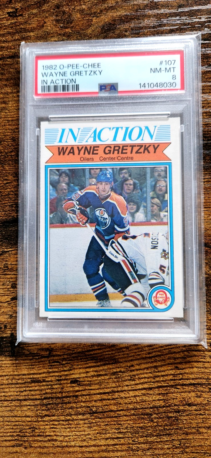 1982-83 O-PEE-CHEE HOCKEY COMPLETE SET (NM-NRMT) w/PSA 8 Gretzky's and Bourque view 22