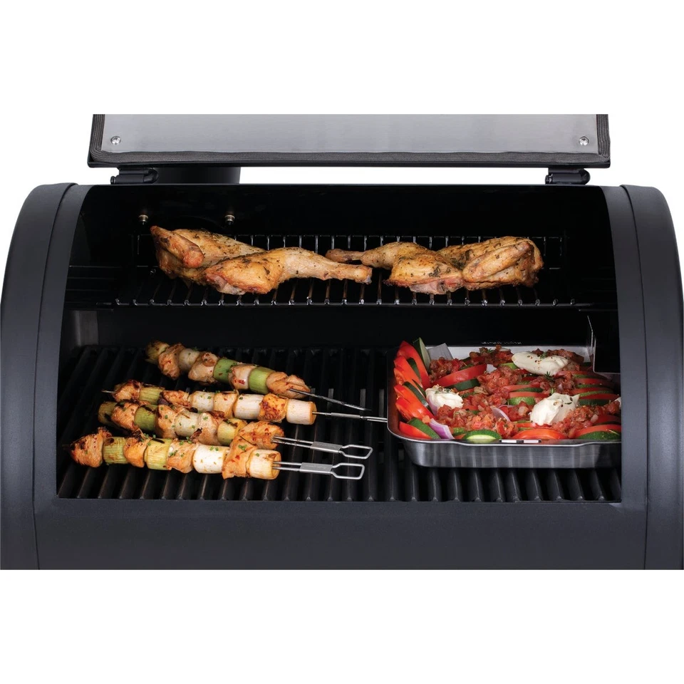 Broil King 12 pulgadas Pincho de doble punta de acero inoxidable (paquete de 4) 64049 Broil King Foto 4 de 4