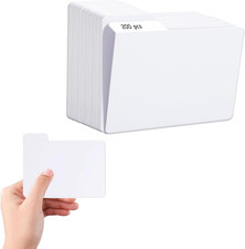 Trading Card Dividers White 200PCS Horizontal Paper Cards Divider Organizer fo