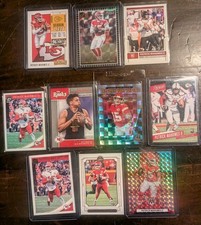 Kansas City Chiefs Football Card Lot - Patrick Mahomes (10)