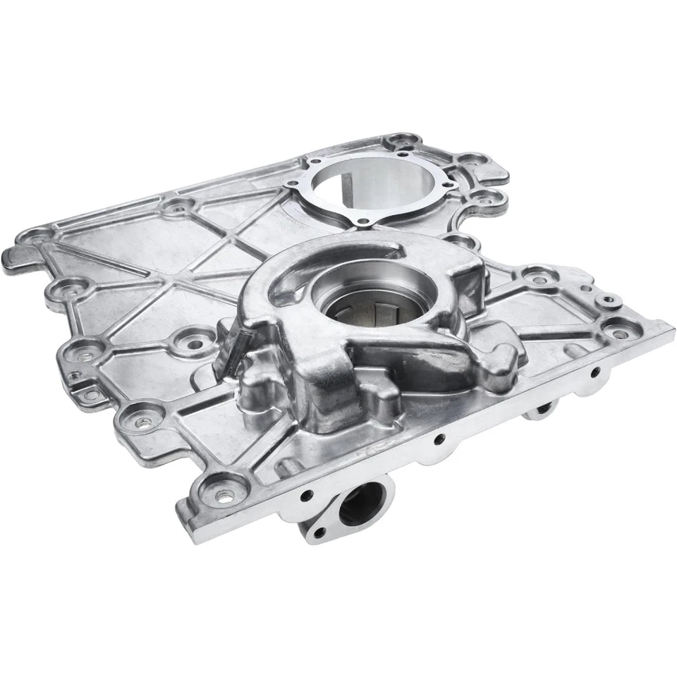 Timing Chain Cover Oil Pump For 2004-2012 Chevrolet GMC Hummer Isuzu 2.9L 3.7L Foto 3 de 4