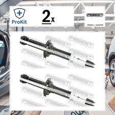 2x ORIGINAL® Febest Stoßdämpfer Hinten für Mitsubishi LANCER VIII Sportback