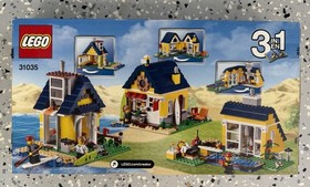 LEGO Creator 3 In 1 Beach Hut (31035) Used