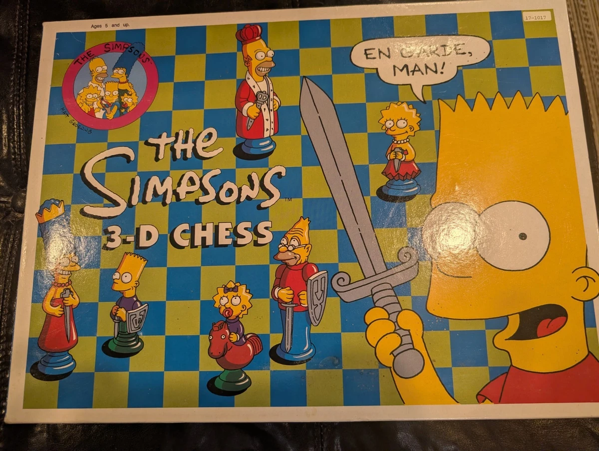 The Simpsons Chess Contemporary 1991 for sale - eBay