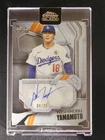 2026 Topps Chrome Black Yoshinobu Yamamoto Ivory Autographs (Raw)