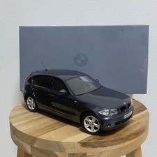 Kyosho 1/18 Dealer Limited BMW 1 Series E87 Hatchback Gunmetal Silver Used