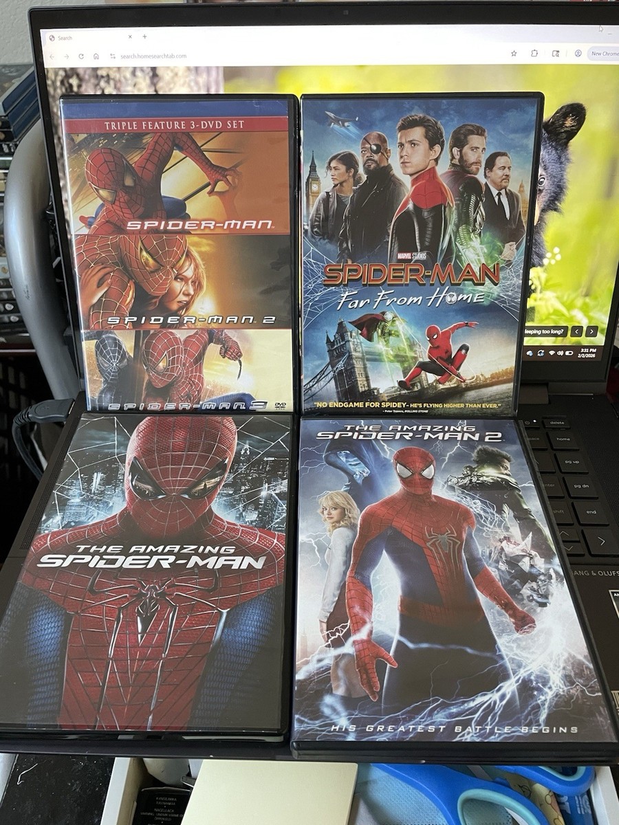 洋画・外国映画 SPIDER-MAN 8 MOVIE COLLECTION Marvel Multi Collection Spider-Man 8 Movie Pack Blu-ray + Digital
