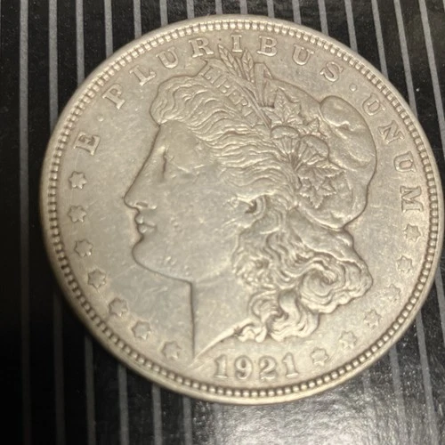 1921 Morgan Silver Dollar $1 Circulated Business Strike 0.9 Fineness US Coin
