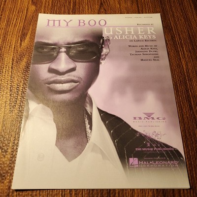 My Boo Sheet Music as recorded by Usher Alicia Keys P/V/G