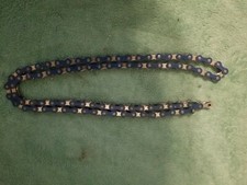 OLD SCHOOL BMX 1/2"X1/8" BLUE FIXIE CRUISER SINGLE SPEED CHAIN 43 LINK