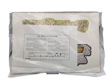 The World Of Dinosaurs 3D Paper Model Kit 1982 Educational Toy New Open Bag