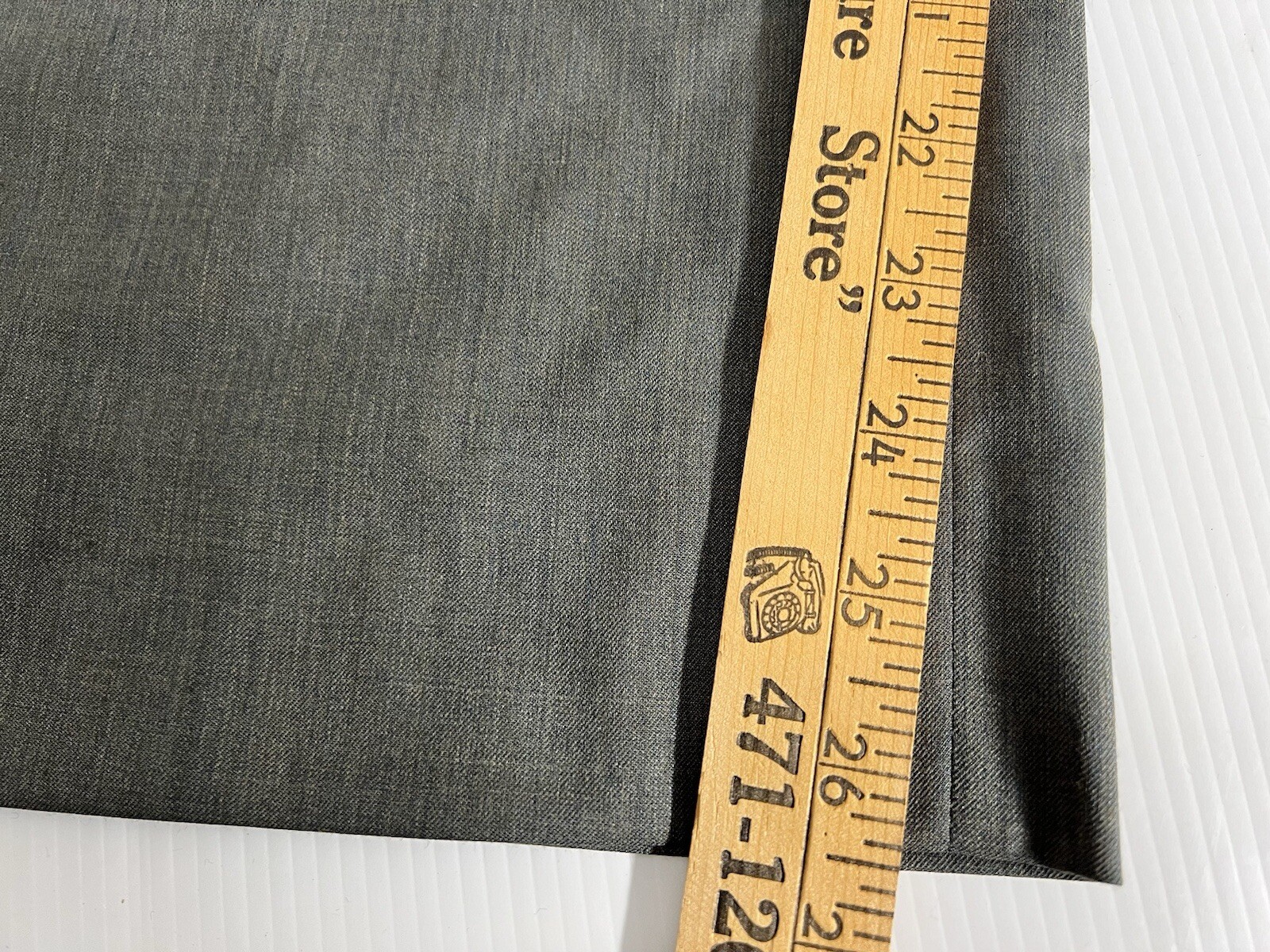 Pendleton  Women’s Gray Wool Flat Front Trousers … - image 3