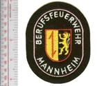 US Army Fire Department Germany Mannheim United States Army NO TARIFF
