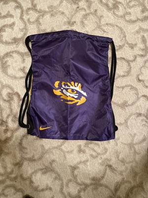 purple nike drawstring bag