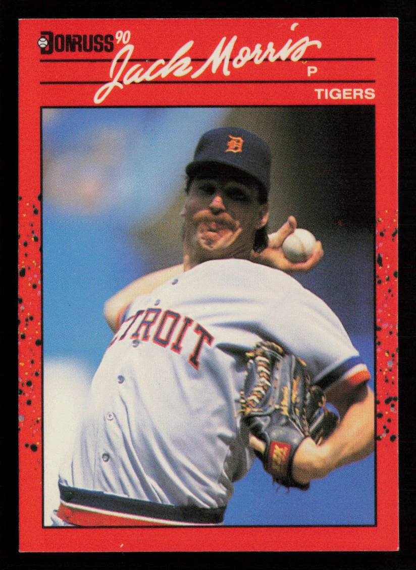 Jack Morris 1990 Donruss #639 Detroit Tigers Baseball Card