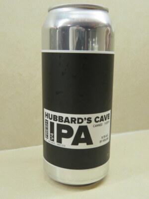Craft BEER Can ~ UNE ANNEE Brewery HUBBARD'S CAVE Fresh V4 IPA ~ Niles, ILLINOIS