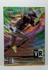 2021 Topps Stadium Club Chrome Fernando Tatis Jr. VIRTUAL REALITY WAVE REFRACTOR