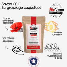 Savons artisanaux par saponification à froid à base d'huiles végétales BIO