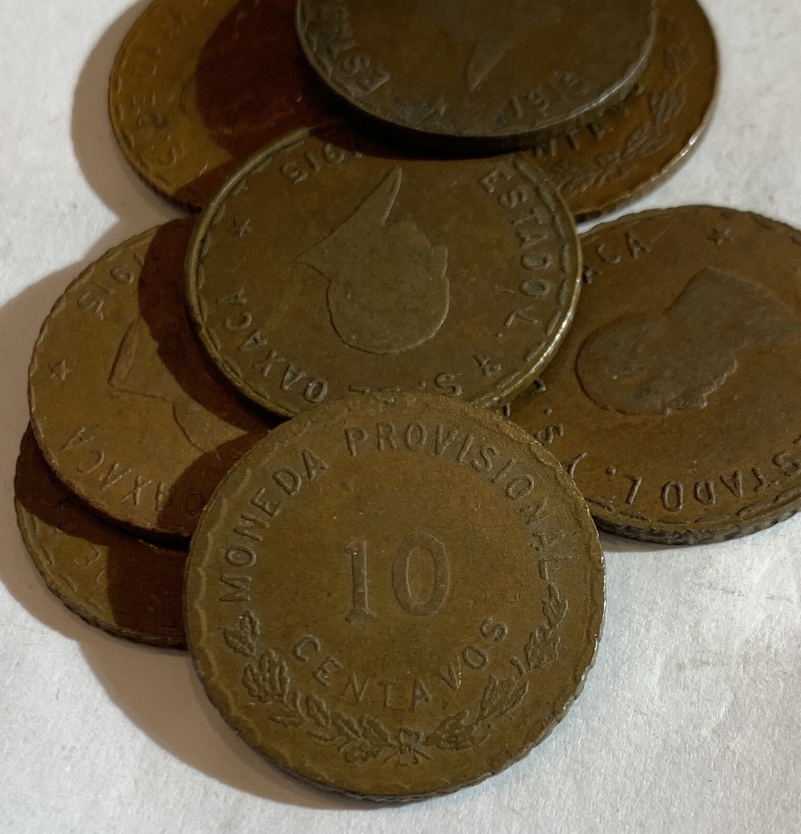 1915 Mexico Revolution Oaxaca 10 Centavos KM-724, RANDOM PICKUP | eBay